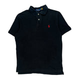 Polo By Ralph Lauren Polo Shirt - Medium Black Cotton