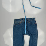 501 Levis Jeans - 34W 30L Blue Denim