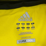 Mls Adidas Football Shirt - XL Yellow Polyester