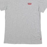 LEVI'S Mens Grey Graphic T-Shirt M Short Sleeve Crew Neck Casual Cotton