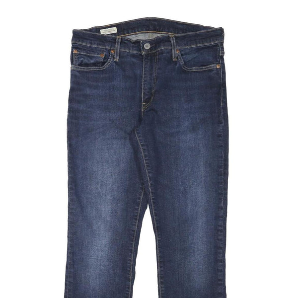 LEVI'S Mens Slim Blue Denim Slim Jeans W31 L28 Zip Classic Fit