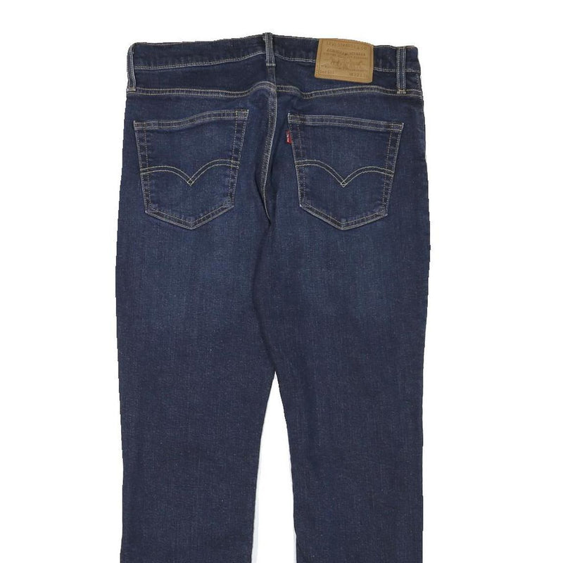 LEVI'S Mens Slim Blue Denim Slim Jeans W31 L28 Zip Classic Fit