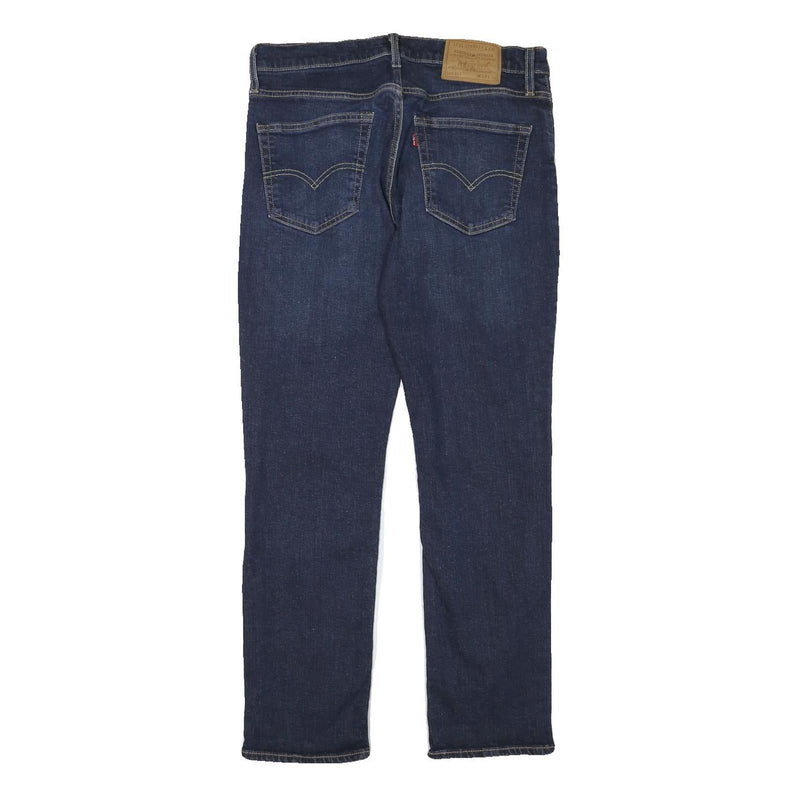 LEVI'S Mens Slim Blue Denim Slim Jeans W31 L28 Zip Classic Fit