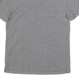 CALVIN KLEIN Mens Grey & Yellow Colourblock Short Sleeve Polo Shirt S