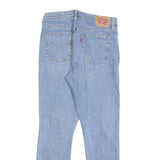 LEVI'S 501S Womens Jeans Blue Slim Skinny Denim Light W29 L30 Distressed