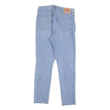 LEVI'S 501S Womens Jeans Blue Slim Skinny Denim Light W29 L30 Distressed