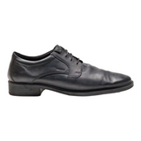 GEOX Derby Shoes Black Leather Mens UK 9