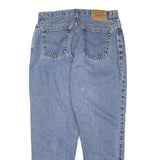 LEVI'S Womens Jeans Blue Relaxed Straight Denim Medium W32 L29 Casual Zip
