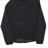 MALVIN Womens Black Outdoor Jacket S Polyester Blend Woven Plain Zip Hooded