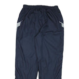 CHAMPION Mens Joggers Navy Blue White Stripe Regular Tapered L W32 L31 Sport