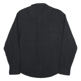 THE NORTH FACE Mens Black Plain Shirt M Polyester Blend Outdoors Casual