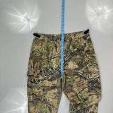 Unbranded Camo Cargo Trousers - 36W 31L Green Cotton Blend