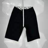 Unbranded Chino Shorts - 34W 13L Black Polyester Blend