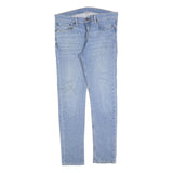 LEVI'S 519 Mens Slim Light Blue Denim Jeans W34 L32 Classic Cotton Blend Zip