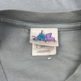 Made In USa Disney Graphic T-Shirt - Large Grey Cotton