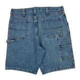 Wrangler Denim Shorts - 35W 10L Blue Denim