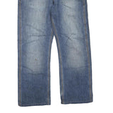CARHARTT Mens Regular Fit Blue Denim Straight Leg Jeans W38 L30 Classic Cotton