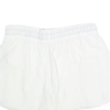 NIKE Womens White Casual Shorts S W28 Lightweight Polyester Drawstring