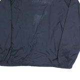 LANDMARK Mens Navy Blue Classic Jacket L Polyester Plain Button Closure