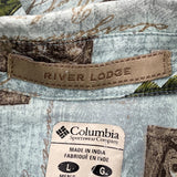 River Lodge Columbia Graphic Short Sleeve Shirt - Large Multicoloured Cotton