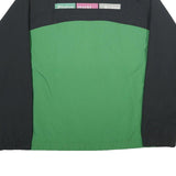 NIKE Mens Green & Black Sport Team Zip Jacket XL Polyester Athletic