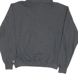 CHAMPION Mens Grey Cal Poly Pullover Hoodie M Cotton Blend Comfortable Casual