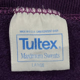 University Of Washington Huskies Tultex College Sweatshirt - Large Purple Cotton