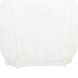 OARSMAN Mens White Presque Isle Harbor Wooden Boat Show Crew Neck L Sweatshirt