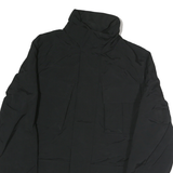 NAUTICA Mens Black Polyester Blend Casual Jacket L Zip Pocket Winter Outerwear