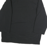 NAUTICA Mens Black Polyester Blend Casual Jacket L Zip Pocket Winter Outerwear