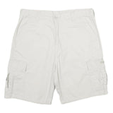 WRANGLER Mens Shorts White Cargo Cotton L W36 Casual Summer