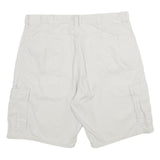 WRANGLER Mens Shorts White Cargo Cotton L W36 Casual Summer