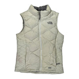 550 The North Face Gilet - Medium Cream Nylon