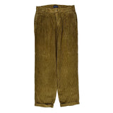 Gant Cord Trousers - 28″ Waist Brown Cotton