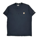 Carhartt Tall T-Shirt - 2XL Navy Cotton