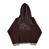 Chase Authentics Graphic Hoodie - Small Grey Cotton