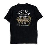 Dickies Graphic T-Shirt - Small Black Cotton