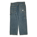 Signature By Levis Carpenter Pants - 34W 29L Blue Cotton