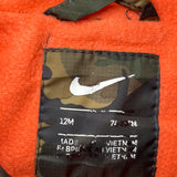 Age 12 Months Nike Camo Puffer - 3XS Orange Polyester