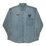 Lee Denim Shirt - XL Blue Cotton