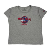New York Hard Rock Cafe T-Shirt - XL Gray Cotton