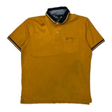 Tommy Hilfiger Polo Shirt - Large Yellow Cotton
