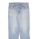 LEVI'S Mens Regular Fit Light Blue Denim Jeans W36 L34 Classic Zip Cotton Blend