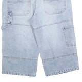 IDENTIC Mens Denim Blue Casual Shorts M W32 Cotton Blend Workwear