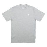 NIKE Mens Grey PJC Logo Crew Neck Short Sleeve T-Shirt L Cotton Blend Casual