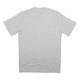 NIKE Mens Grey PJC Logo Crew Neck Short Sleeve T-Shirt L Cotton Blend Casual