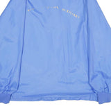 WEST ARK Mens Blue Button Nylon Regular Fit Jacket XL Lightweight Plain