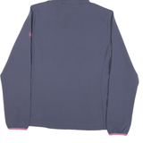 JACK WOLFSKIN Womens Blue & Pink Outdoor Jacket L Polyester Blend Hooded Zip