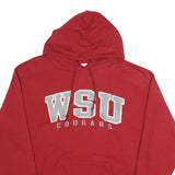 CHAMPION Mens Red WSU Cougars Hoodie XL Cotton Blend Pullover Sweatshirt