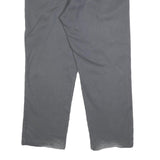 DICKIES Mens Cotton Blend Regular Grey Workwear Trousers W38 L30 Zip Closure